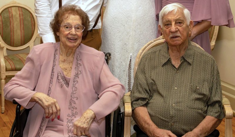 Couple celebrates  70 years of marriage
